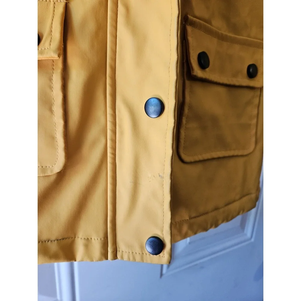 Urban Republic Toddler 3T Mustard Yellow‎ Hooded Sherpa Lined Jacket Coat